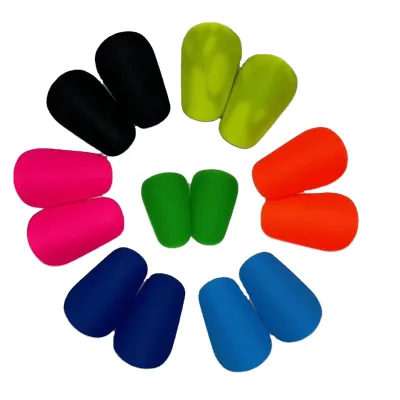 Wholesale Youth Football Leg Protector Children's Football Mini Shin Pads Small Soccer Shin Guards for Kid Youth Adult