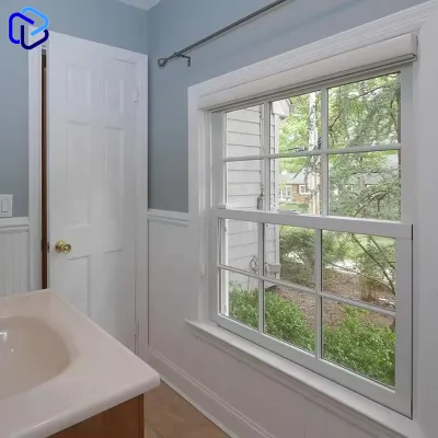 Sound-Proof Aluminum Sliding Window Fold-up Glass Door with Wooden-look Frame for Residential House Replacement