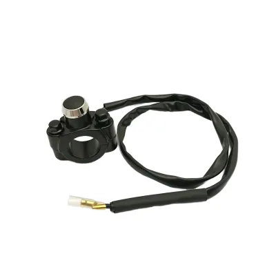 Stainless Steel 2-Way Motorcycle Handle Bar Momentary Light Switch for Street/Off-road/Dual Sport Motorcycles