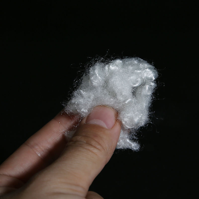 15D*64Mm Siliconized Polyester Staple Fiber Flame Retardant Hollow Polyester Conjugated Fiber for Spinning and Filling Material