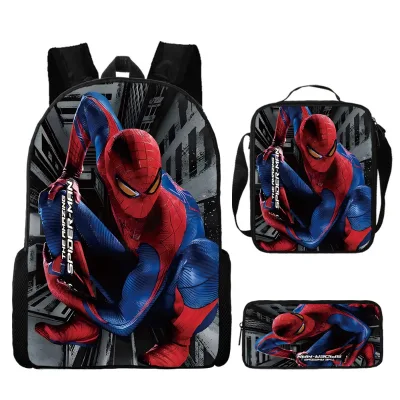 Kids Folding School Backpack Waterproof Cartoon Rucksack for Toddlers Kindergarten and Teenagers for Both Boy and Girl