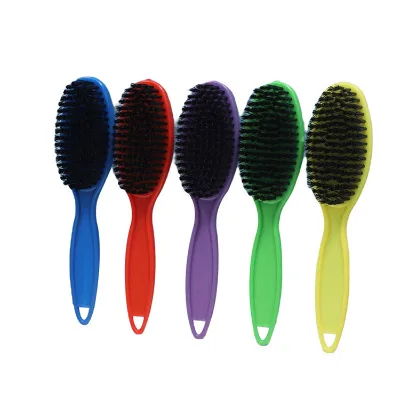 Good Quality Plastic Black Wool Long Handle Laundry Brush Round Cleaning Brush