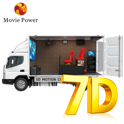 9D Vr Rides Mobile 5D Dynamic Movies Cinema Theater With Various Cinema Content Choice