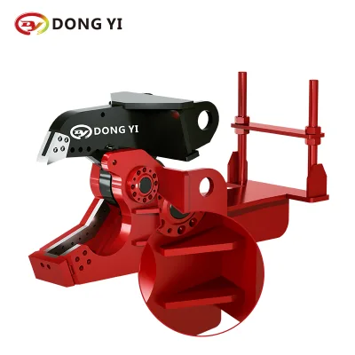 Construction Attachment 0.7/1.2mm Mechanical Shears for Mini Excavator 0.7/0.8/1.2tons
