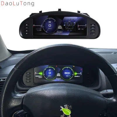DaoLuTong New Car Digital Cluster Dashboard for Peugeot 407 LCD Speedometer Instrument