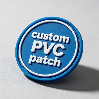 Wholesale Durable 3D Logo Rubber Badge Soft PVC Patches Personalized Brand Logo Custom PVC Patch with Hook and Loop Backing