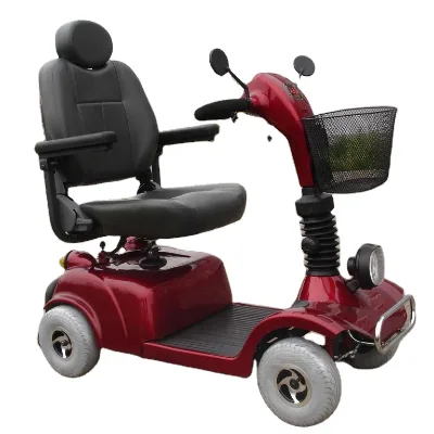 Handicapped All Terrain Offroad Electric Wheelchair Power Folding Electric Mobility Scooter
