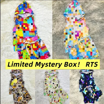 Trendy Personalized Hooded Kids Romper Mystery Bundles Limited RTS Aesthetic Cartoon Children Jumpsuit Blind Packs