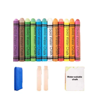 Promotion Kids Safe Dust-Free Chalk Colored Washable Chalk Erasable Anti-Dust Chalk for Kids
