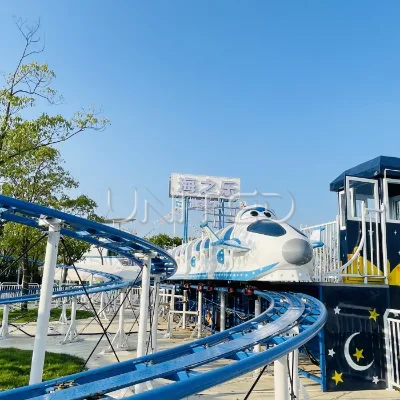 18-Passenger Space Train Coaster Hot Sale Outdoor Small Roller Coaster for Amusement Park and Theme Park