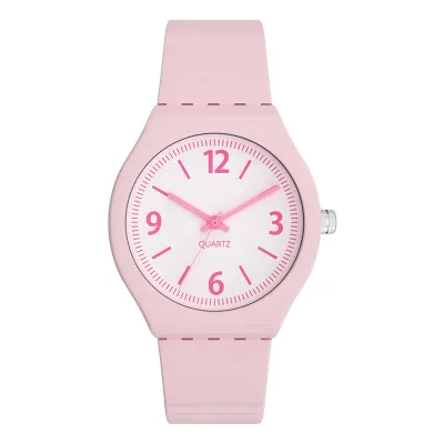 AMV19144 Cute Kids Sports Watch for Girls Seiko Movement Digital LED with 3 ATM Water Resistant Acrylic Dial Alarm Rubber Band
