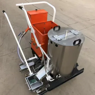Limited Stock Sale Hand-propelled Hot Melt Marking Equipment, 1-2.5mm Marking Thickness for Dispersed Complex Construction Sites