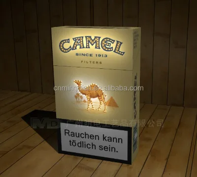 Fiber Optic Cigarette Box Display,camel Led Cigarette Case,led Cigarette case Display