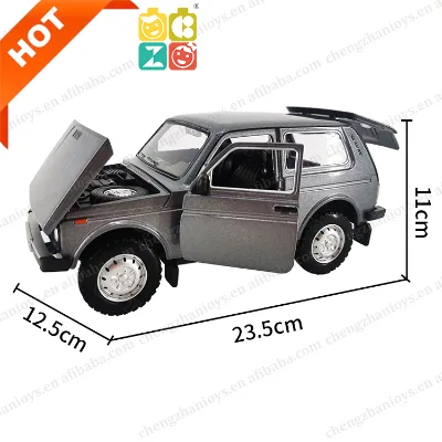 CZ Wholesale Alloy Metal Car Model 1:18 Radaniva Diecast Vehicle Model Wheels Movable Four Openable Door Model Cars With Light