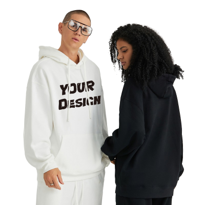 Hoodies Manufacturer Custom Streetwear Style 405 Grams Cotton Blends Boxy Fit Hoodies Oversized Hoodies