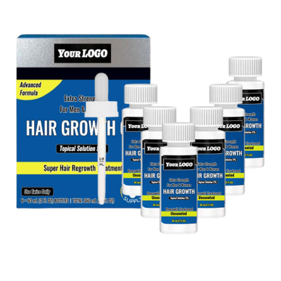Private Label Custom Hair Regrowth Products Super Fast Grow Hair Treatment Original Topical Solution 5%