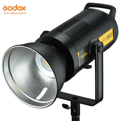 Godox FV150 150W 2-in-1 Hybrid LED Video Light Professional High Speed Sync Flash 5600K 1/8000s Bowens Mount Rechargeable