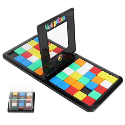 HOT SALE 3D Puzzle Race Cube Parent-Child Double Speed Game Magic Cubes