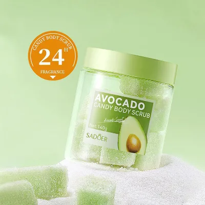 Private Label Wholesale Manufacturer Whitening Exfoliating Moisturizing Body Scrub Sea Salt Body Scrub