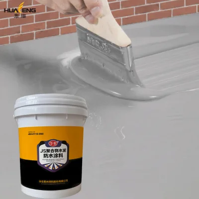 2025 New Eco Friendly Waterproof Coating Paint Moisture Proof Bathroom Waterproof Slurry Paint for Roof Kitchen