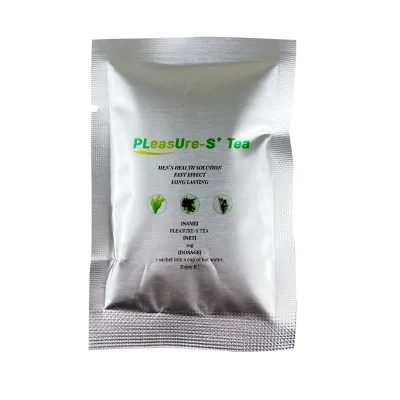 Customize Packaging Energy Improve Immunity Pleasure Herbal Men Supplements Ginseng macaTonic Tea for Performance