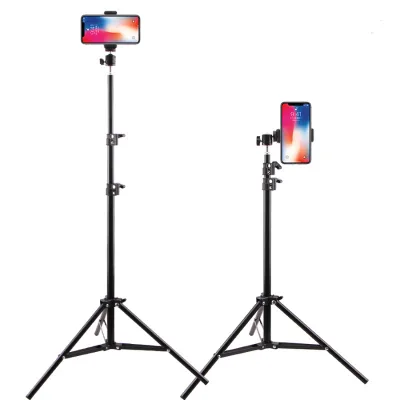 Foldable Tripod Mobile Phone Smartphone Tripod Camera Extendable Tripod for Phone 19 50 160 210CM for Iphone Xiaomi Huawei Ce