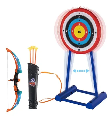 Family-Friendly Outdoor Bow and Archery Target Set for Dart Shooting Accessories