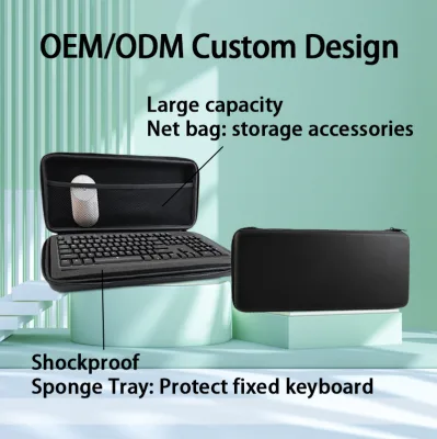 Custom Computer Keyboard Box High Quality Gaming Keyboard Bag EVA Wireless Keyboard Case