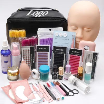 Makeup Tools Started Kit Eyelash Extensions Own Label Eyelash Extension Practice Training Tools Kit