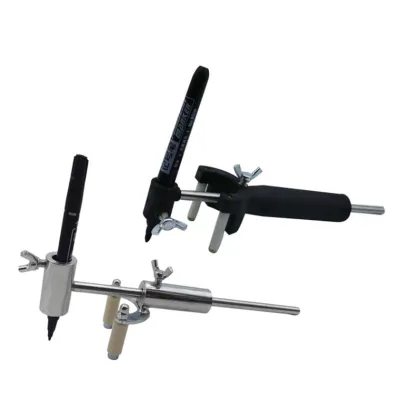Adjustable Car Wheel Eyebrow Mark Drawing Tool Sheet Metal Dent Repairing Tool Portable Professional Car Repairing Scriber