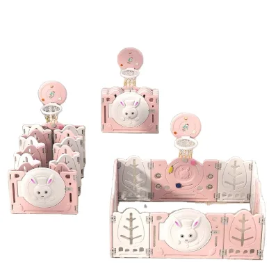 PU Mat Toys Included! Baby Playpen Fence for 0-8 Years Old Children Kids' Playpens Set Playground Safety Barrier for Children's