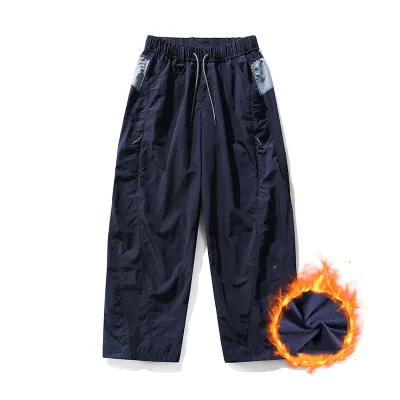 Velvet Outdoor Sporty Casual Pants Men Women Hiking Mountaineering Breathable Waterproof Quick Drying Eco-friendly Canvas