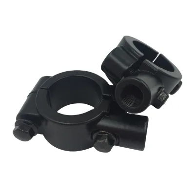 2 Pieces 22mm 25mm M8 M10 Motorcycle Mirror Mount Holders Bracket Clamp for Motorbike Handlebar Moped Dirt Pit Bike ATV UTV