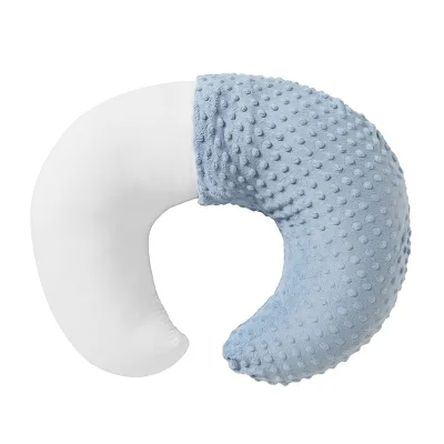 Soft Solid Color Dot-Pet Polyester Maternity Nursing Pillow Multi-Functional Breastfeeding Pillow