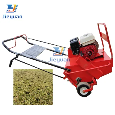 Easy Operation Gasoline Lawn Hole Driller Puncher Machine Aerator Lawn Drilling Machine
