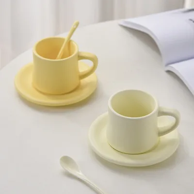Custom Logo Eco-friendly Reusable Durable Microwave & Dishwasher Safe Ceramic Mug Breakfast Oatmeal Coffee Cup Giveaways