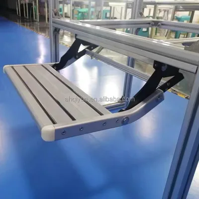 Low Price RV Body Parts Aluminum Single Manual Step for Caravan Trailer Motorhome Camper