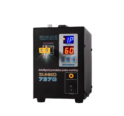 SUNKKO-737G Microchip Controlled Battery Tester AC 110V/220V+10V 50A-800A 2A-15A Battery Repair Device