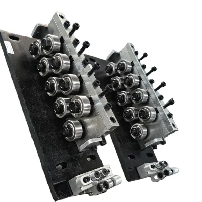 GS Precision 9-Roller Wire Straightener Unit for 2-4mm Steel Copper Wire 15-20m/min Feeding Speed 380-440V/110-220V Compatible