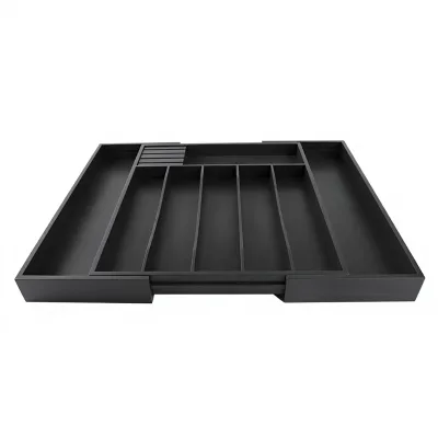 Knife Holder Storage Rack Kitchen No-Drill Chefs Knife Stand Chopstick Cage Cutlery Organizer Extendable Box Compartments