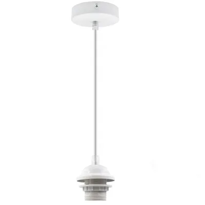 Vintage Lamp E27 Screw Base Hanging Pendant Light Fixture Full Tooth Fit for Lampshade Bulb Holder Industrial Ceiling Lamp