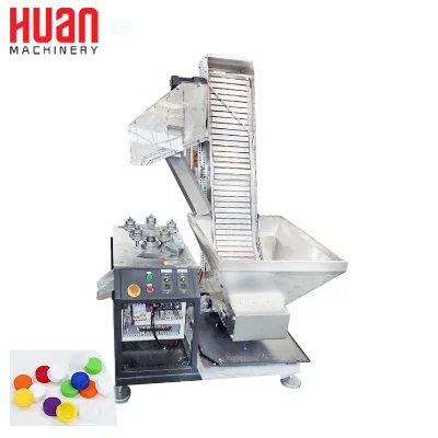 Automatic Cap Plastic Water Bottle Caps/Lid/Cover/Closure Slitting Machine 18000 Pcs/h