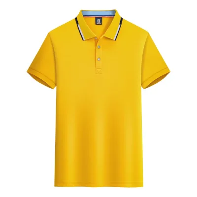 MU Top Quality Blank Collar Polo Shirt White Unisex Embroidered Polo t Shirt for Custom logo Men Tshirt