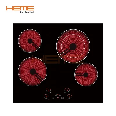 Zhongshan HEME Factory Custom Multifunction Infrared Cooker New Design Glass Ceramic Cooktop