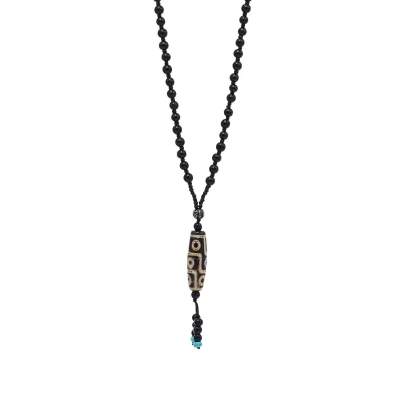 Vintage Bohemian Necklace Exquisite Pattern Beads Forehead Pendant Necklace for Women Girls Gift