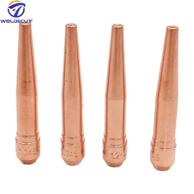 TT-045 Tapered Contact Tip 0.045" 1.2mm Copper Welding Nozzle Fit Centerfire Q-Gun