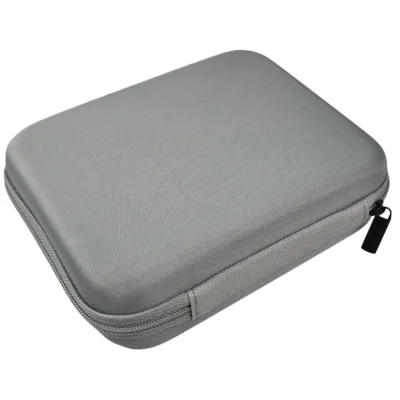 EVA Gray Zipper Closure Eco-Friendly Portable Protection Bag for Auto Vehicle Power Accessories Waterproof Shockproof Dustproof