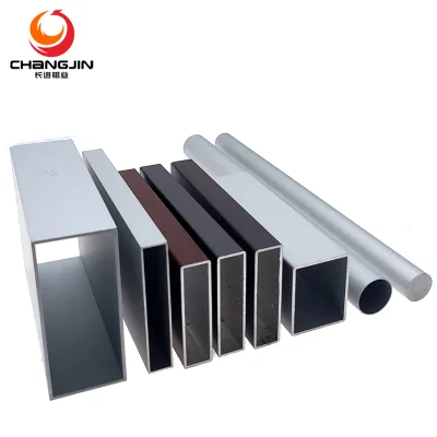 China Manufacturer Aluminum Profile 80x80 20 Inch Out Diameter Aluminum Pipe Anodized Profile