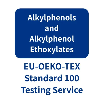 OEKO-TEX CE EN71 ROHS REACH Testing Report for Alkylphenols Alkylphenol Ethoxylates Certified Textiles Clothing Safety Standards