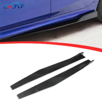 Hot Selling Suto Parts ABS Plastic Made Side Bumper Universal 118cm Side Skirt